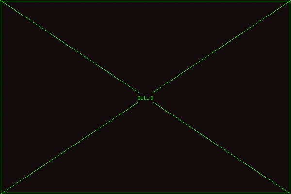 公司广场的全息公牛近景